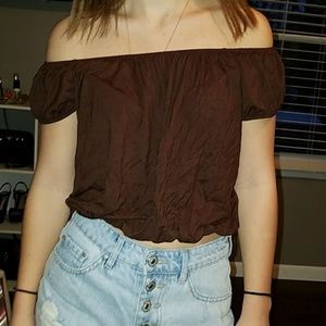 off the shoulder top